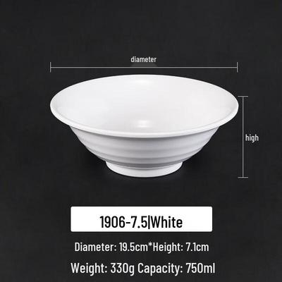 RuHan A5 Melamine Noodle Soup Bowl