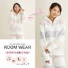 Seap Fluffy Pajama Set 504 Women's (Pink & Purple), (Pink & Purple)