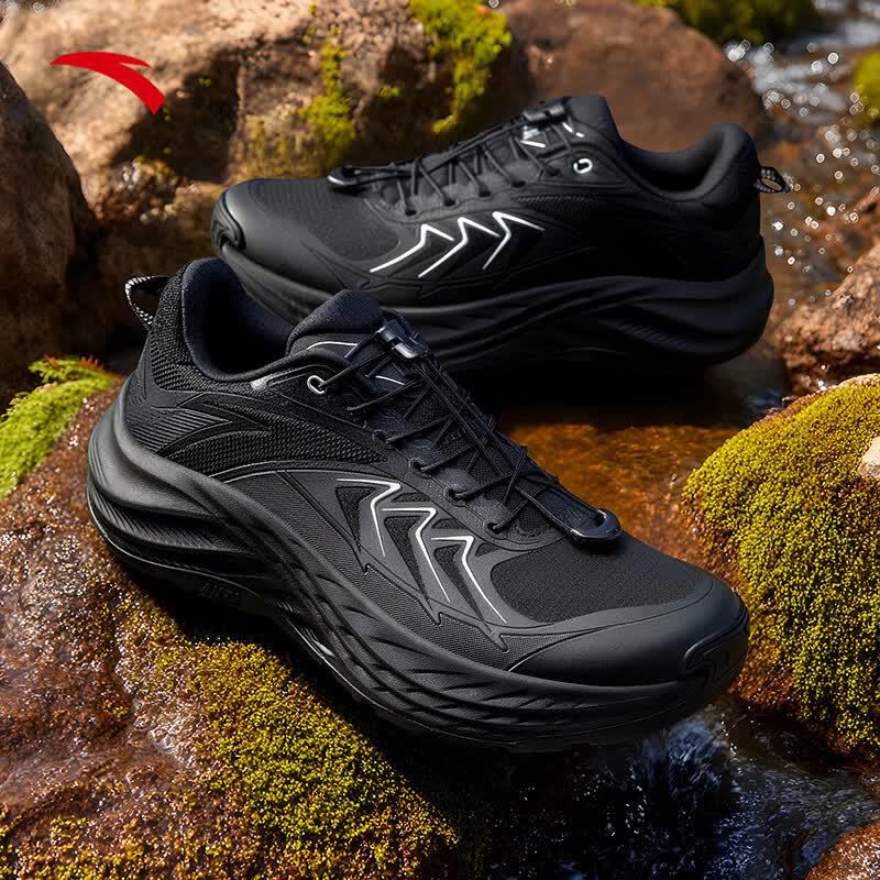 ANTA Tan Ye 2SE Men's Water-Repellent Trail Hiking Shoes