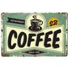 Vintage Coffee Metal Tin Sign Plaque Metal Plate Retro Wall Art Posters For Cafe Bar Pub Kitchen Club Iron Painting Decoration