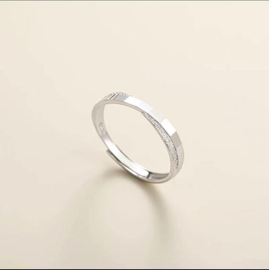 Personalized Adjustable Couple s Rings - Light Luxury, Simple & Fashionable Design