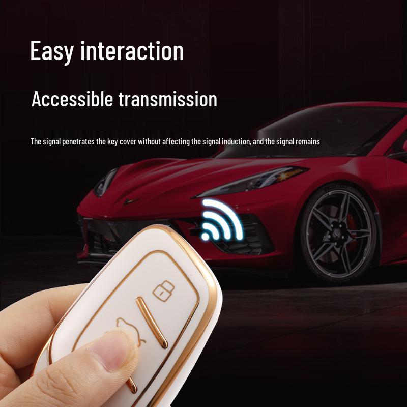 Roewe Key Cover for RX5 Plus, Max RX3, Shell i5, i6, 350, 360, RX8
