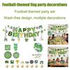 Soccer Sports Party Banners Theme Party Hanging Decorations Paper Garland For Teens Birthday Football Party Home Classroom Decor