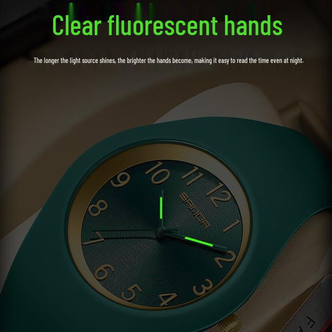 Sanda Unisex Waterproof Silicone Jelly Student Watch