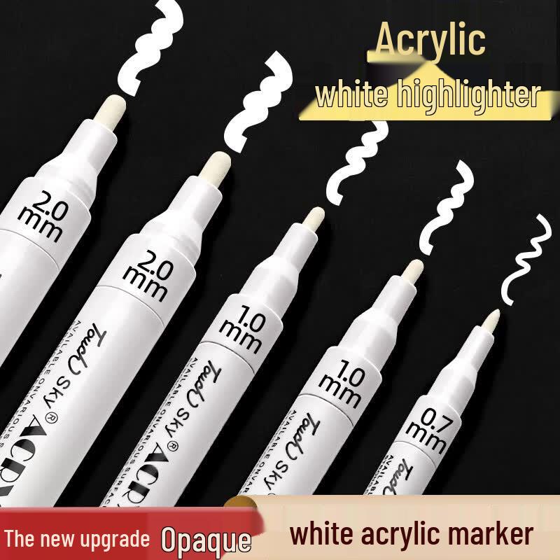 Waterproof White Acrylic Marker Pen