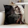 Metal BBring Me The HorizonS Cushion Cover Breathable and skinfriendly linen pillowcase square removable and washable cushion