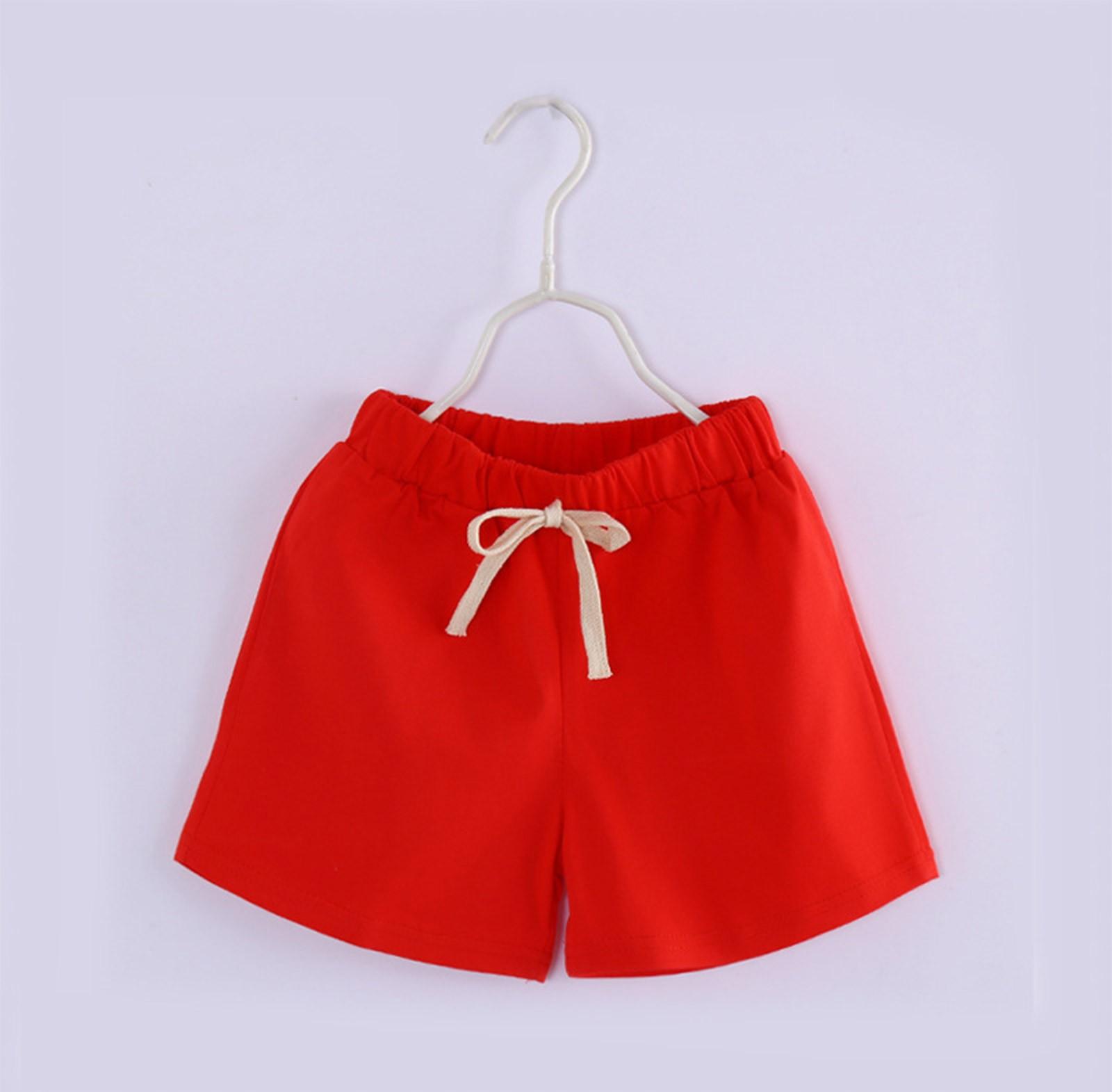 

Детские однотонные шорты - Candy Tone Basic Casual 150