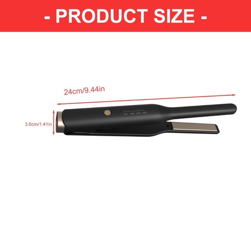 110V Professional Hair Straightener Short Hair Hair Styling Hair Curler Grooming Small Ceramic Flat Iron Women And Men