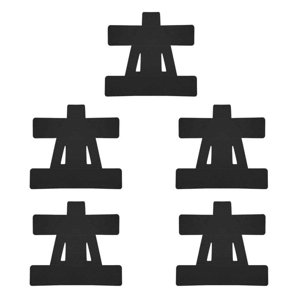 5Pcs Precut Kinesiology Tape Shoulder Support Tape Breathable Elastic Athletic Tape Hypoallergenic Tape for Muscle Relief