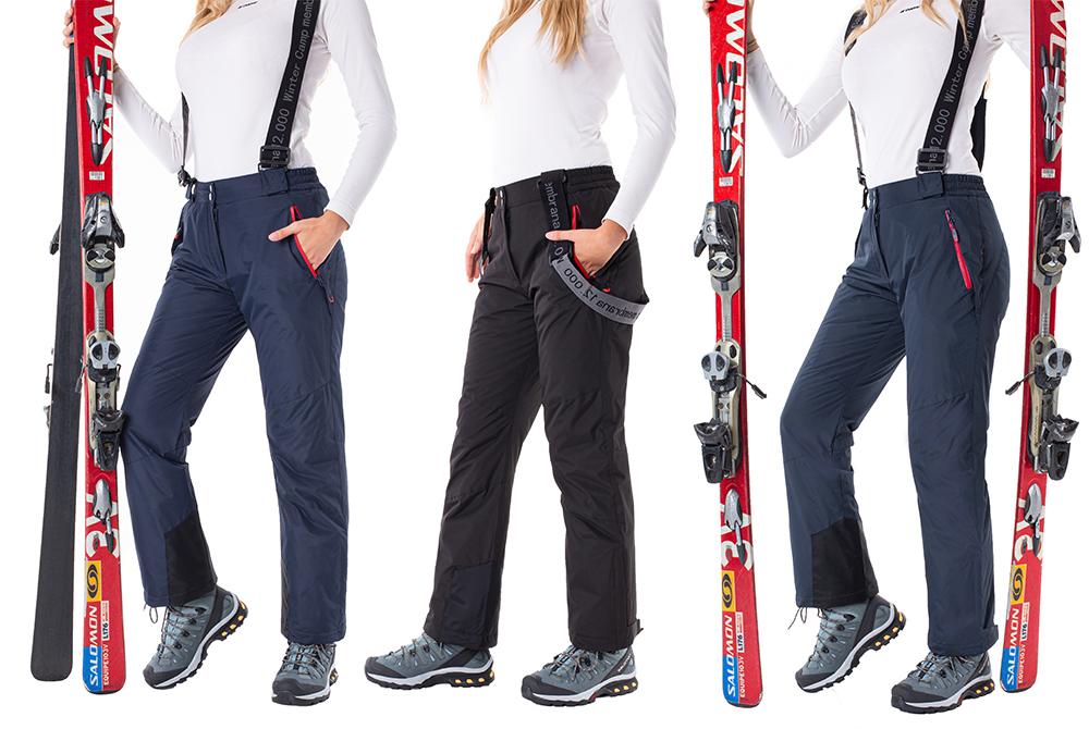 Women's Ski Suit Two Colours Winter Warm With Hood 3Xl Black + Pants
