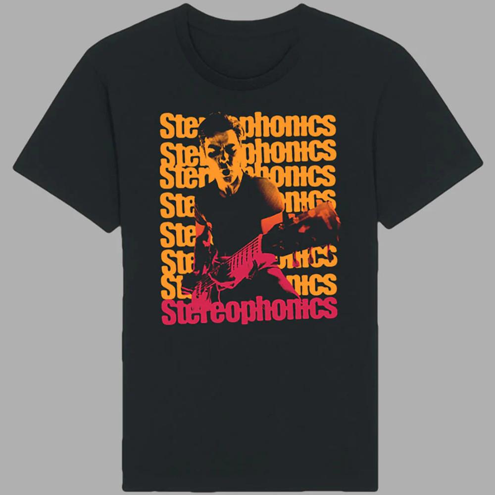 Stereophonics BAND Guitarist black T Shirt Full Size S-5XL Unisex T-Shirt M