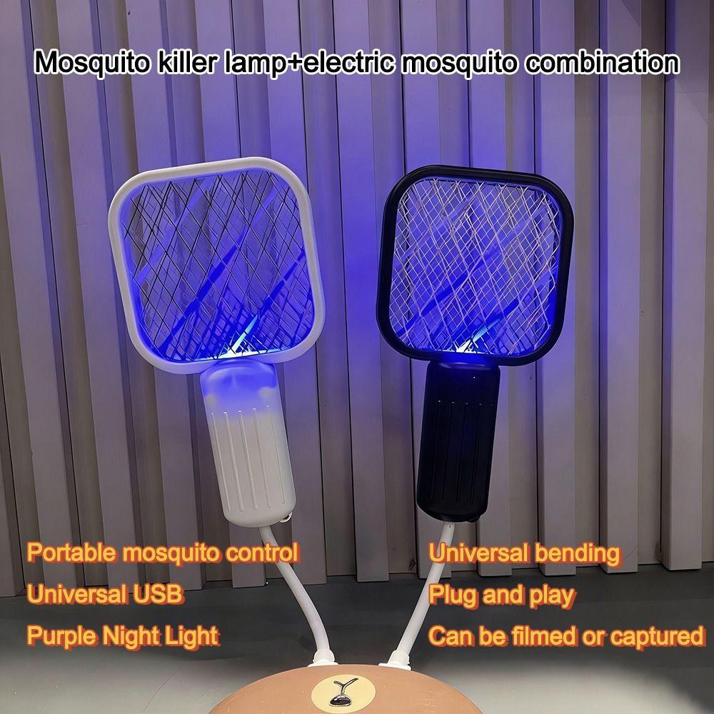 Langlebiger elektrischer USB-Mückenklatscher UV-Licht Mini-Mückenvernichter Lampe Tragbare Falle Schädlingsbekämpfung