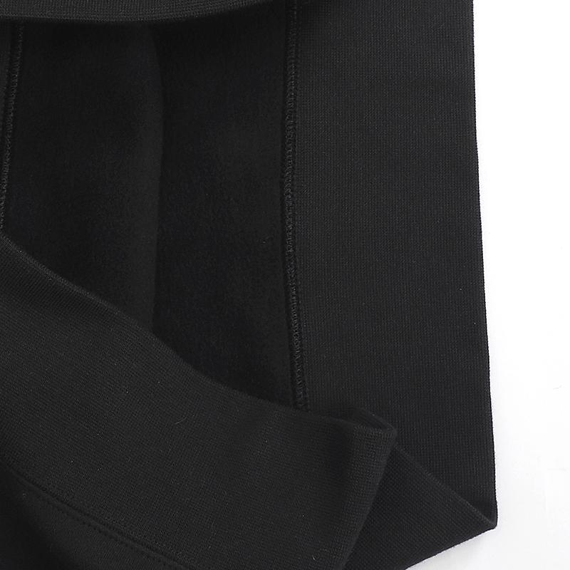 Nike Sportswear Embroidered Necklace Small Logo Casual Pullover Sweatshirt Women Tops Black CZ4023-010