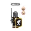 Medieval series soldier puzzle building block toy figurine-V1007