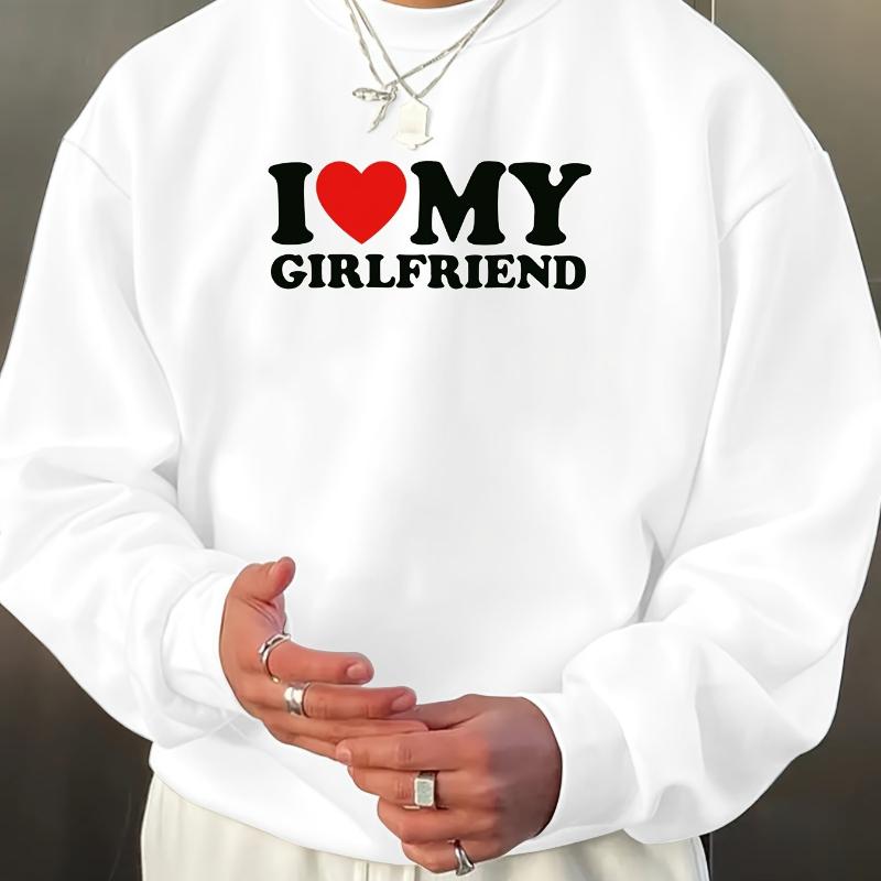 

Weekend Casual & Vacation Outfit, Men s Crew Neck Sweatshirt S