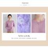 2024 Autumn/Winter Women's Cashmere Round Neck Loose Pullover Sweater - Solid Color Knit Base Layer