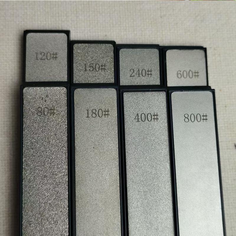 Diamond Golden Knife Sharpening Stones,Knife Sharpener Fixed-Angle Kit, Professional Whetstone Set with Base Household Whetstone