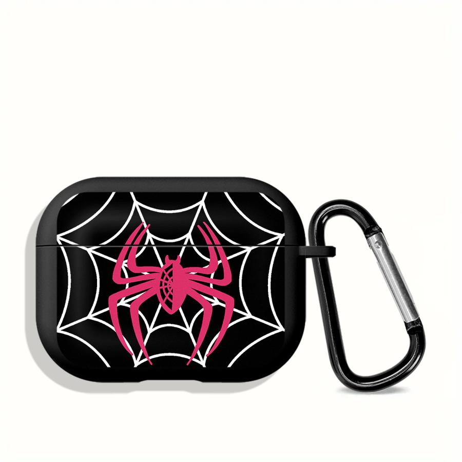 

Pink Spider Earphone Case For Airpods Pro2 Pro 4 1 Pro3 3 2 Cases Cover Airpods 4