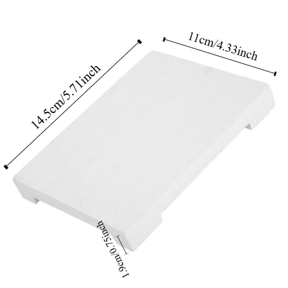 Four Corner Refractory Brick High Temp Resistant Welding Table Heat Insulation Pad  Silver Welding