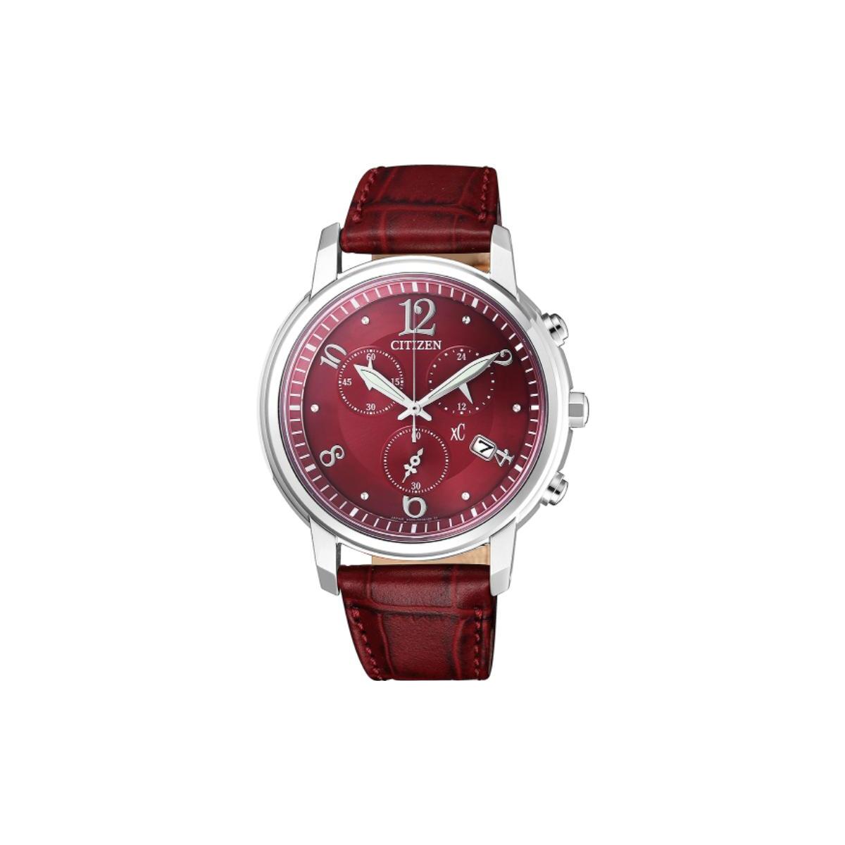 

CITIZEN Women s Ecology Drive Collection Watch FB1430-00W Red Watch Dial