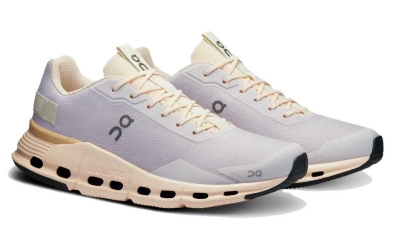 Auf Komfortpolsterung, Abriebfeste Niedrige Laufschuhe Damen Lavendel 26.97874