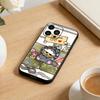 Cute GD Trendy Cartoon ZO Friends  Phone Case For iPhone 17 16 15 14 13 12 Max Plus Silicone Black Cover