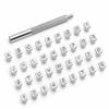 37pcs Stamping Dies Alphabet Punch Set Hand Tools Set Leather Hand Tool  For Hand Made Bags