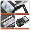 Custom Men's Short Buckle Wallet Money Purse Key Card Pounch For Opel Insignia Corsa Zafira Mokka Grandland Antara Ampera