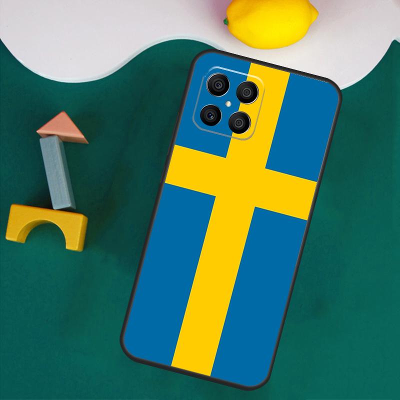 

Sweden Flag Case For Honor Magic 7 5 6 Lite Honor 200 Pro 50 70 90 Lite X9a X8a X8 X9 X8b X9c X9b Cover Honor 200 Pro