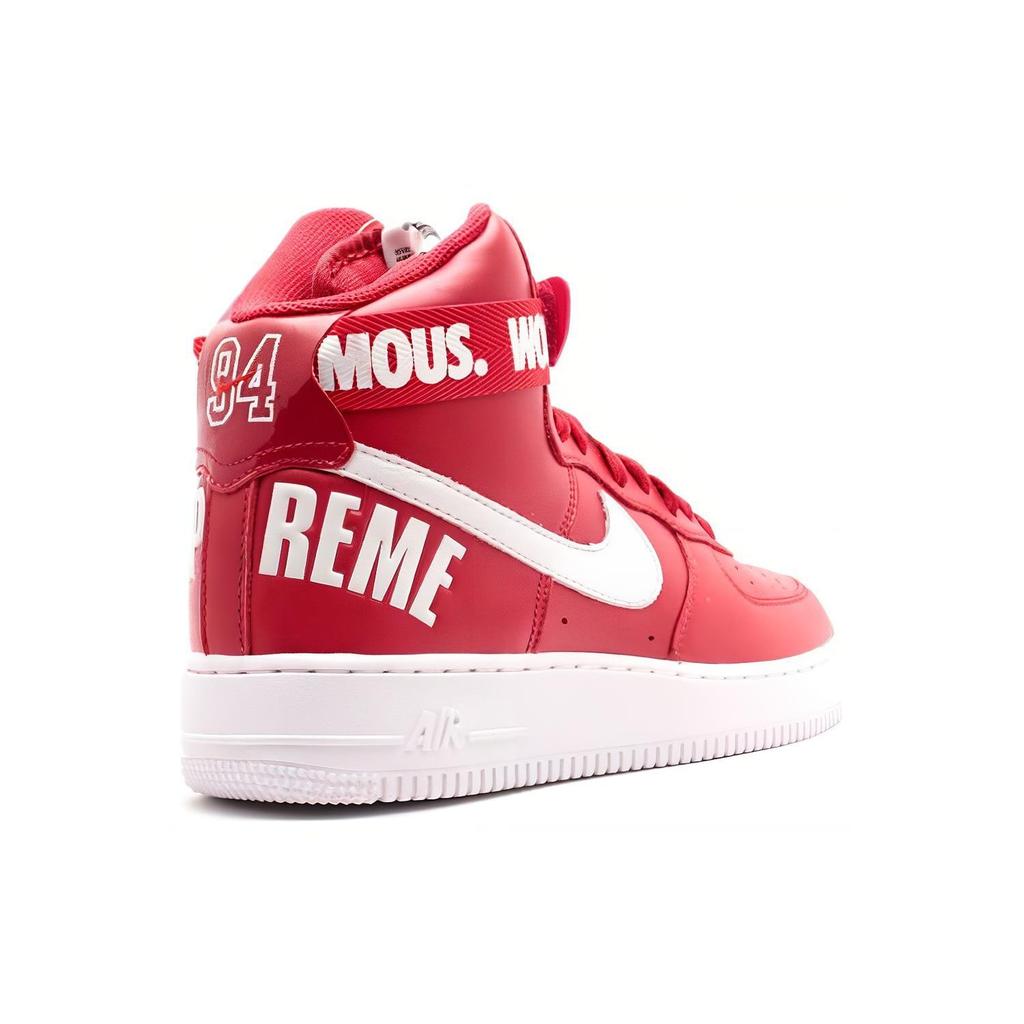 Nike Air Force 1 High Supreme World Famous Red 698696-610
