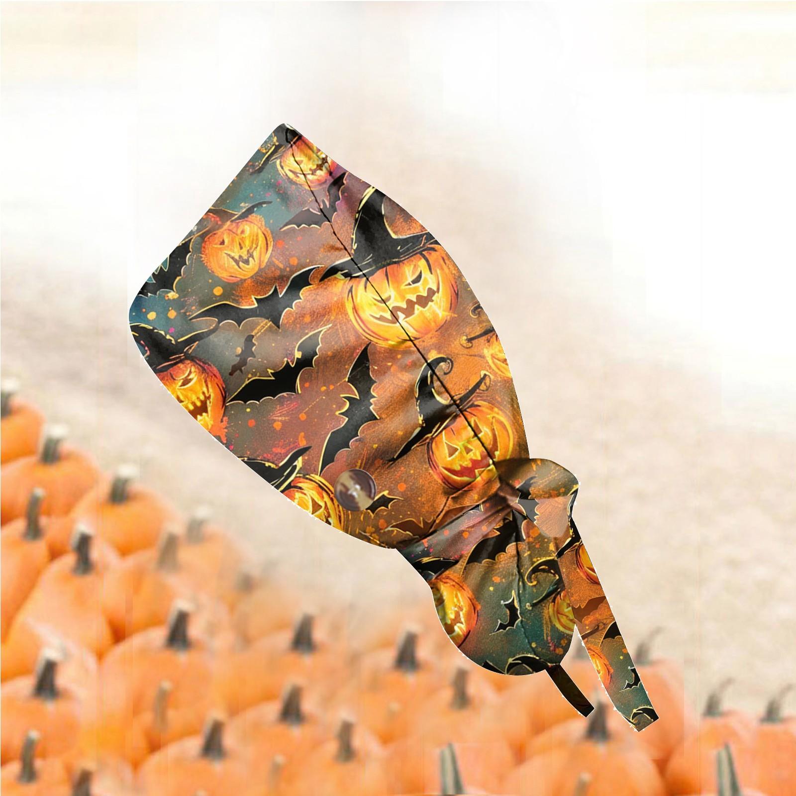 

Держатель для хвоста Регулируемая рабочая шапочка Против выпадения волос Многоразовые шапочки с завязками сзади Санитарная универсальная хирургическая шапочка Рестораны One Size оранжевый