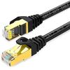 Cat 7 U/FTP Shielded 10Gbps Ethernet Gold Plated RJ45 Network Patch Cable Cord