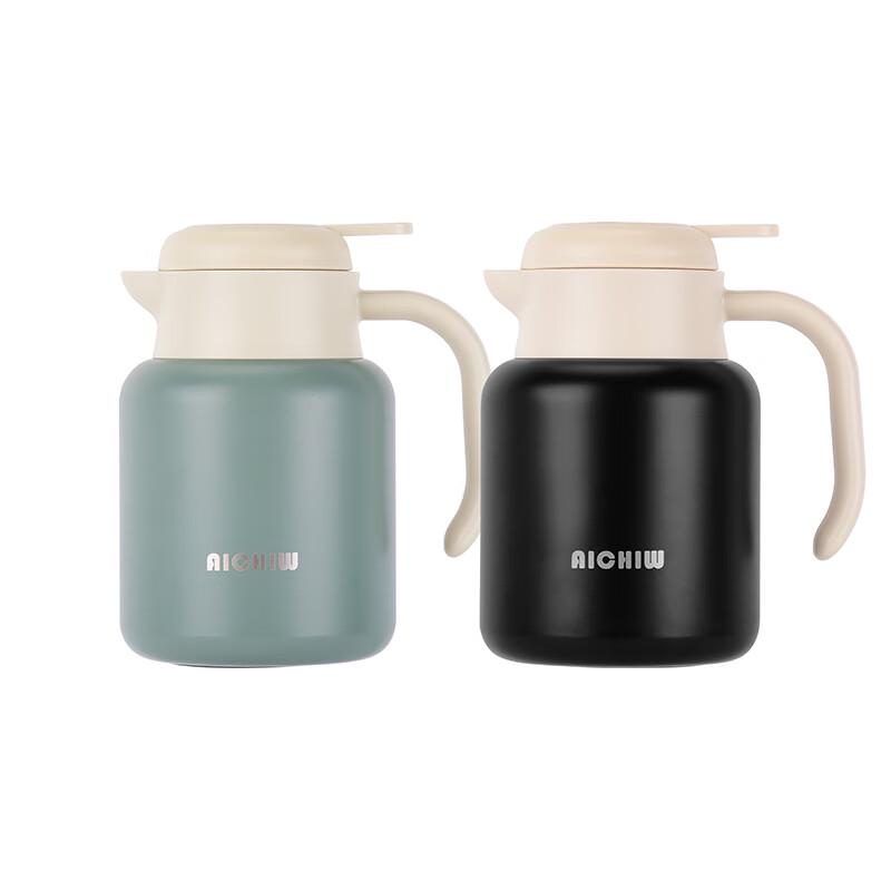Aichiw 1000ml 304 Stainless Steel Insulated Pot