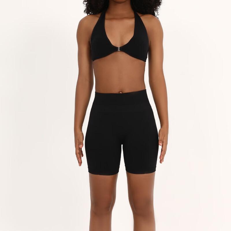 Longchan Women's Sports Bra & Shorts Set