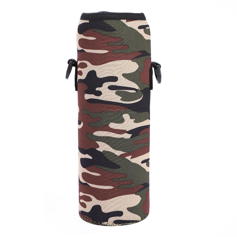 Outdoor Sports Water Bottle 1L Thermal Holder Bag Scald Proof Case Cover Sleeve with Strap
