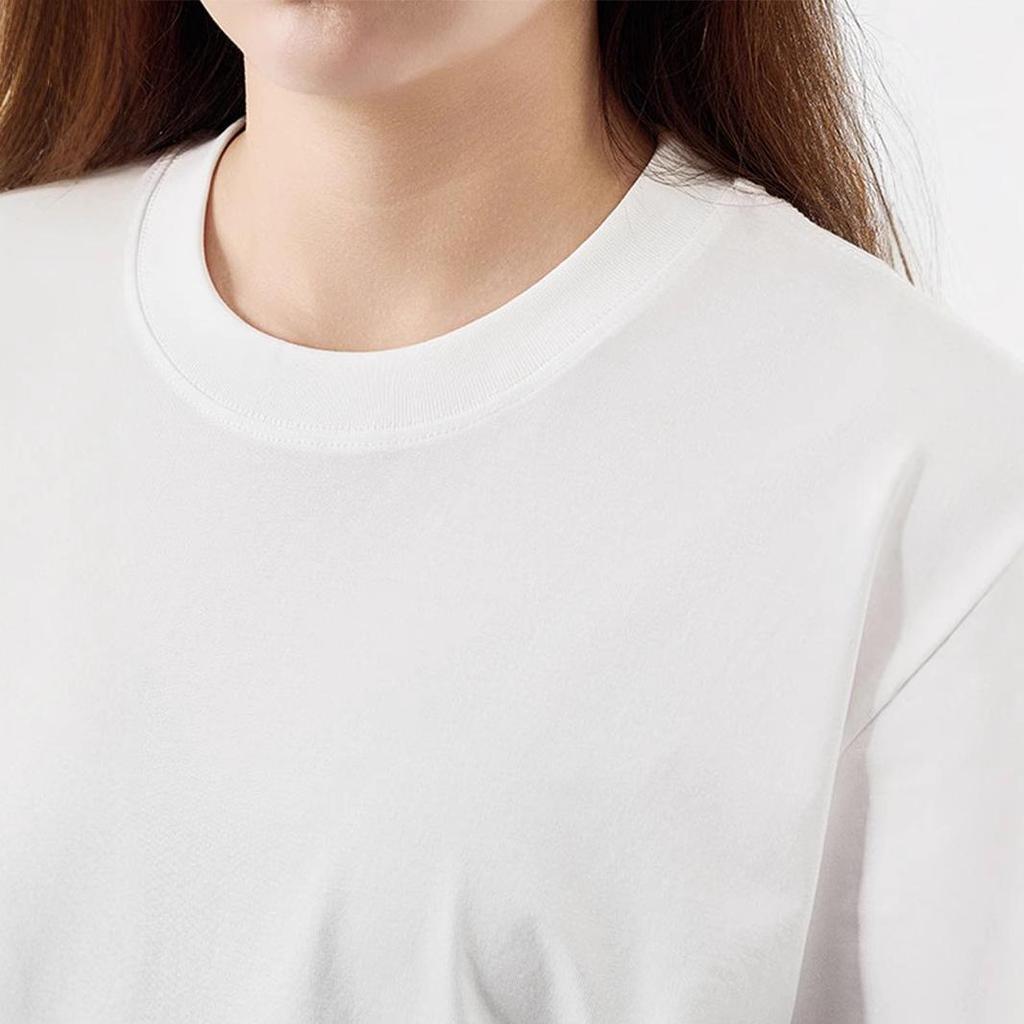 Unisex Loose-Fit Cotton T-Shirt - Summer Style, Solid Color, Short Sleeve