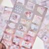 Zaomao Small Nose Gacha Sticker Book: Vanilla Souvenir Series, Die-cut Old-fashioned Food Style Stickers for Journaling