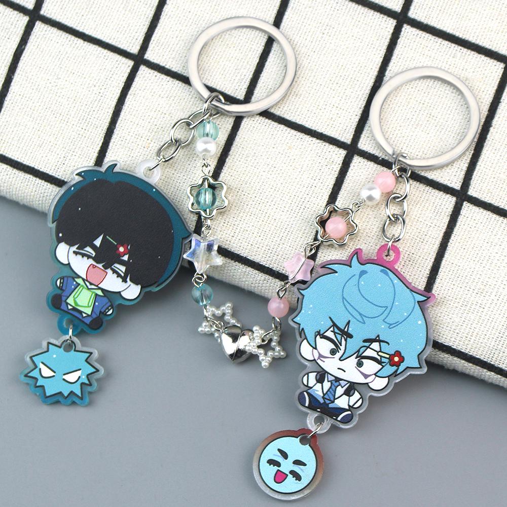 Anime Buitenaards Podium Sleutelhangers Ivan Till Sleutelhangers Fans Koppel Vrienden Cadeaus Cosplay Accessoires Cadeaus