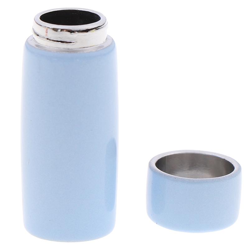 Dollhouse Miniature Thermos Cups Miniature Food Play Scene Doll House Accessories Thermo Water Cup Doll House Decoration