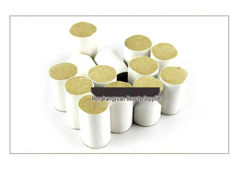 Golden Handmade Pure Moxa Wool Moxibustion and Mugwort Stick Set