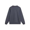 Li Ning China Color Series Solid Color Crew Neck Pullover Sweatshirt Men sweatshirt Dark-Blue AWDU029-7