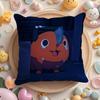 C-Chainsaw Anime M-ManS Cushion Cover Home & Car Multi-Scene Pillow Cover - Reversible, Soft & Durable for Daily Use