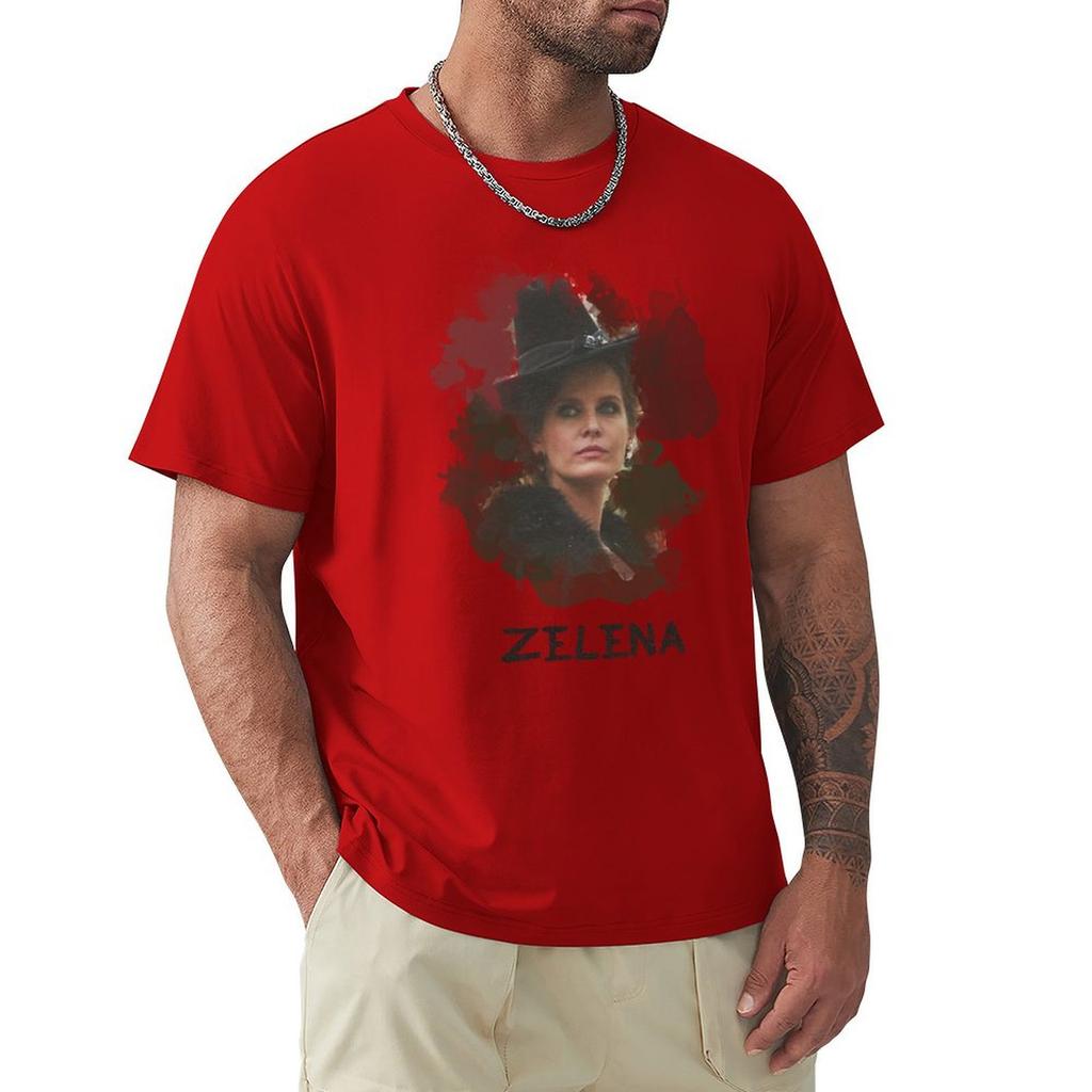 Zelena - Wicked Witch - Ouat T-Shirt Graphic T Shirts Anime T Shirts Graphic Tshirt Men