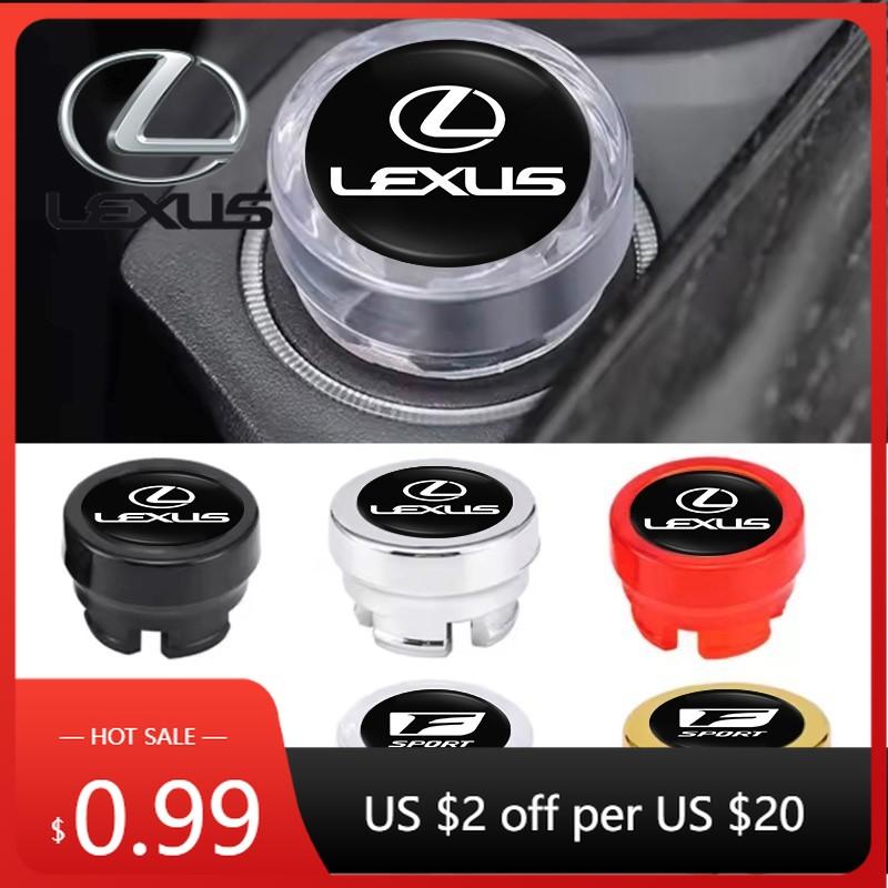 Interior Stickers Car Cigarette Lighter Cover DustProof Decoration Cap For Lexus IS250 IS200 CT200h GS300 LS430 RX450h LX570 IS3SR4