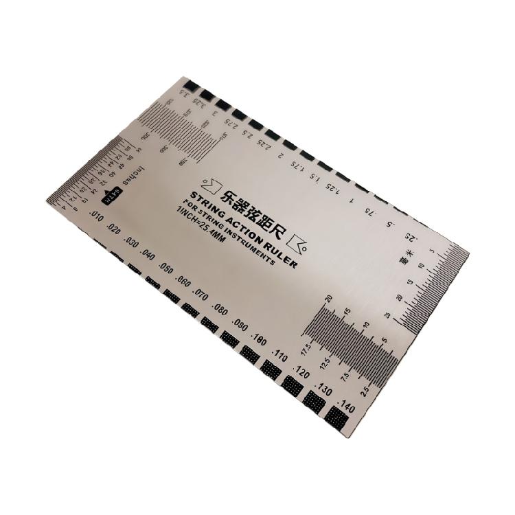 Guitar String Height Ruler String Action Gauge Ruler Replacement Measurement Tool Luthier Tool Guitar Repairing Tool 1