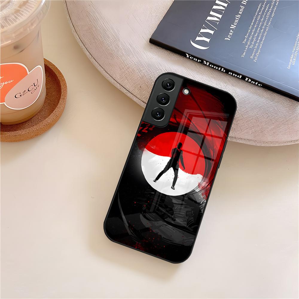 J-James B-BondES 0-007 Phone Case Glass For Samsung Galaxy S25 S23 S24 S21 S22 S20 Ultra Fe Plus A15 A14 Cover