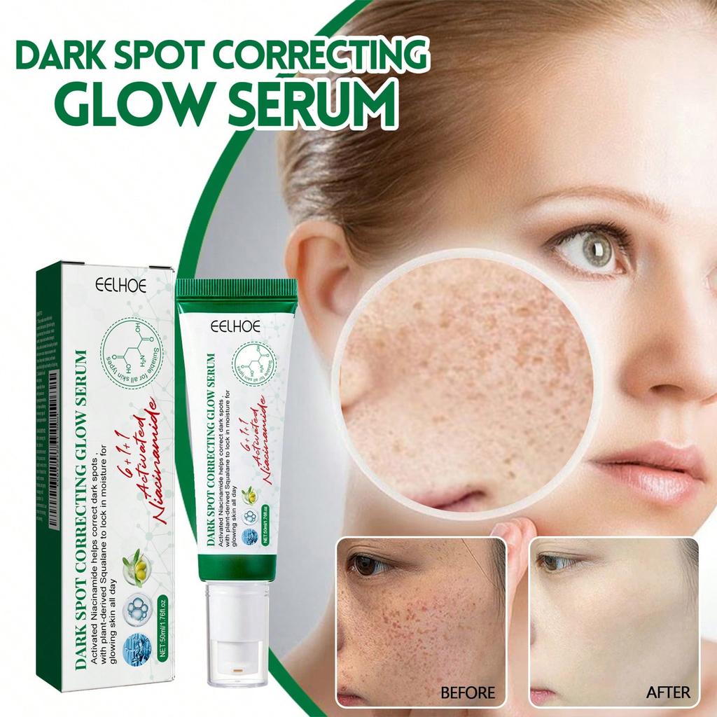 Dunkle Flecken Korrektur Aufhellendes Serum Für Strahlende Haut Gleichmäßiger Teint Aufhellen Hyperpigmentierung