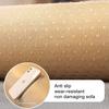 Color Blocking Sofas Mat Suitable for All Seasons High-end Cushion Light Luxury Gold Border Anti Slip Cover Color Blocking Lock Edge Decoration 1pcs