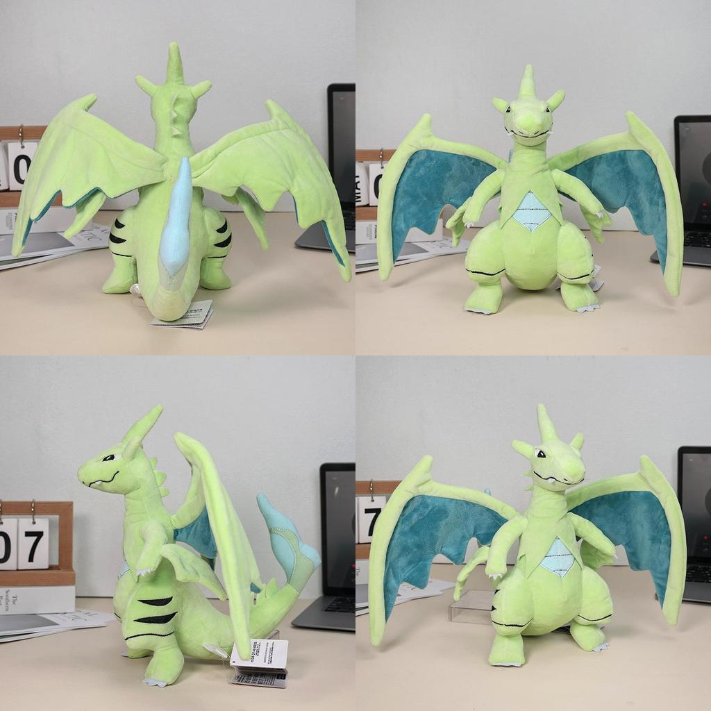 Pokmon Charizard Tyranitar Plush Toy With Short Pile Fabric For Collectors