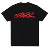 Summer trend 100% cotton men's rock print T-shirt, 90s casual fashion short-sleeved loose plus T-shirt